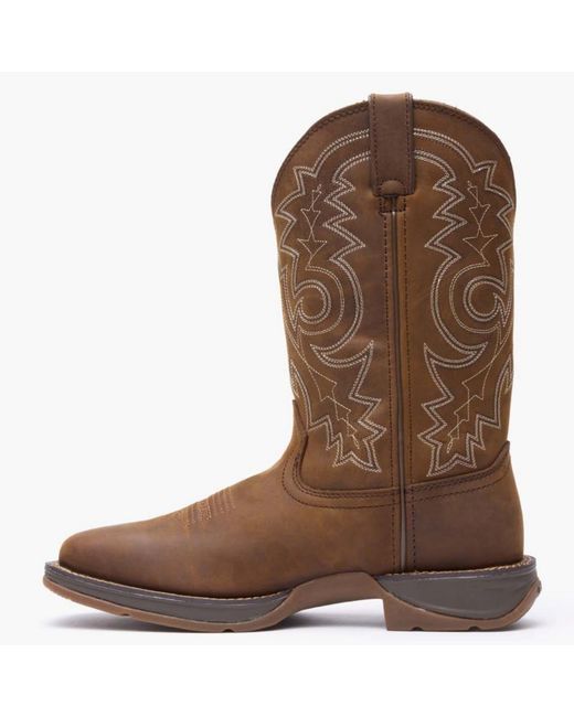 Durango Brown Rebel By Pull-on Western Boot for men
