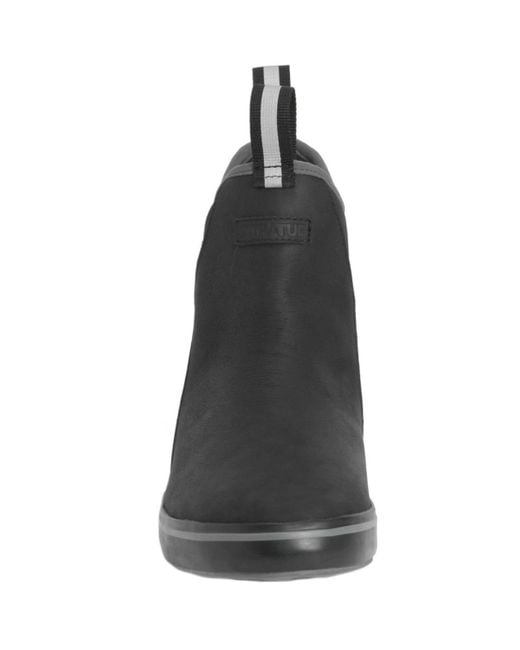 XtraTuf Black Leather 6 for men