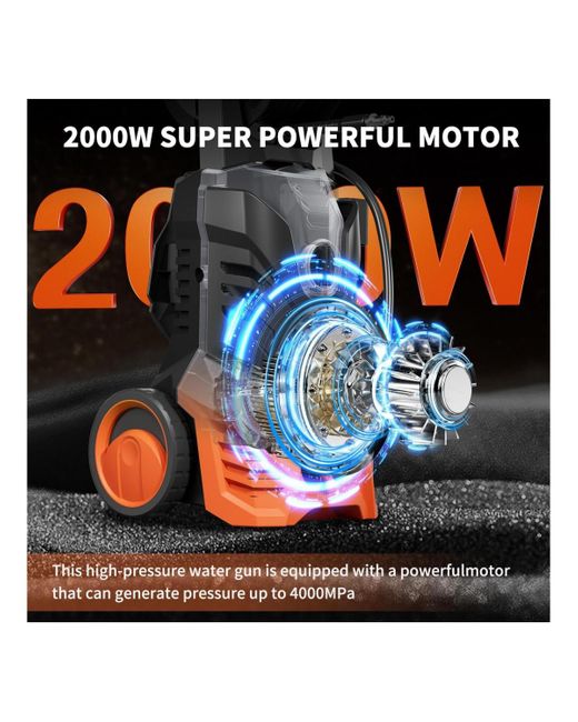 SUGIFT Orange 4000 Psi 2.8 Gpm Cold Water Corded Pressure Washer