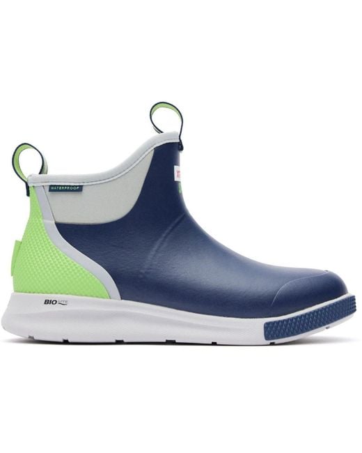 XtraTuf Blue Tailgate Ankle Deck Boot Sport for men