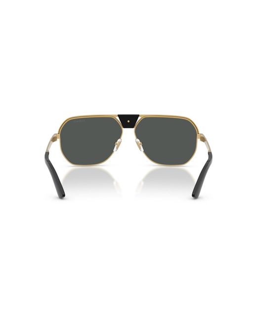 Versace Black Square Sunglasses