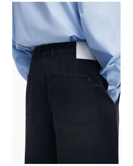 Desigual Blue Upcycling Jeans for men