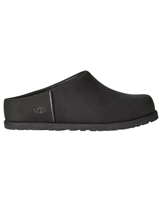 Ugg Black Otzo Round Toe Clogs