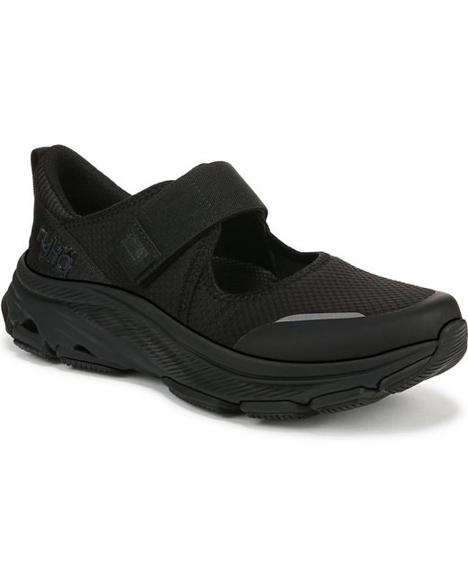 Ryka Black Devotion Max Mary Jane Walking Sneakers