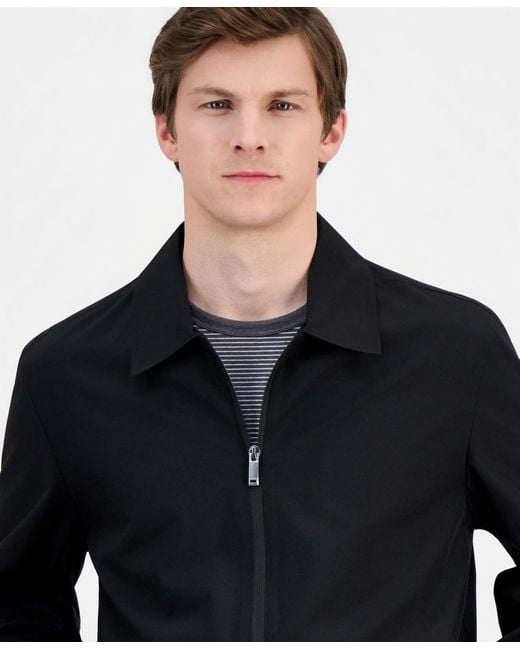 Calvin Klein Black Lightweight Utility Jacket for men