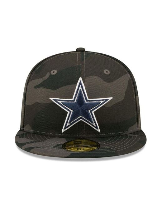 Men's New Era Navy Dallas Cowboys Arch 59FIFTY Fitted Hat