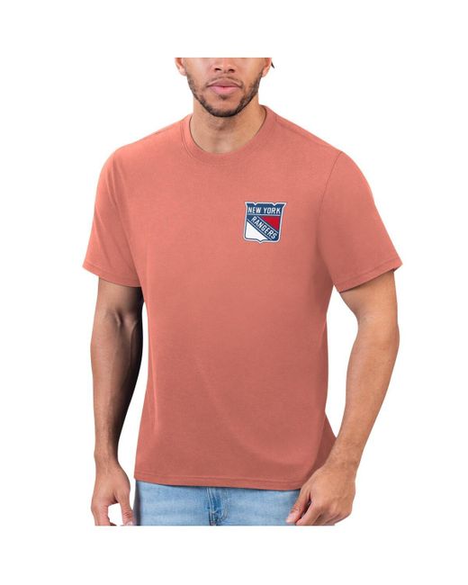 Margaritaville Red New York Rangers T-shirt for men