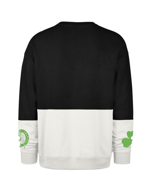 '47 Black And Boston Celtics 2024/25 City Edition On Five Maximalist Pullover Sweatshirt