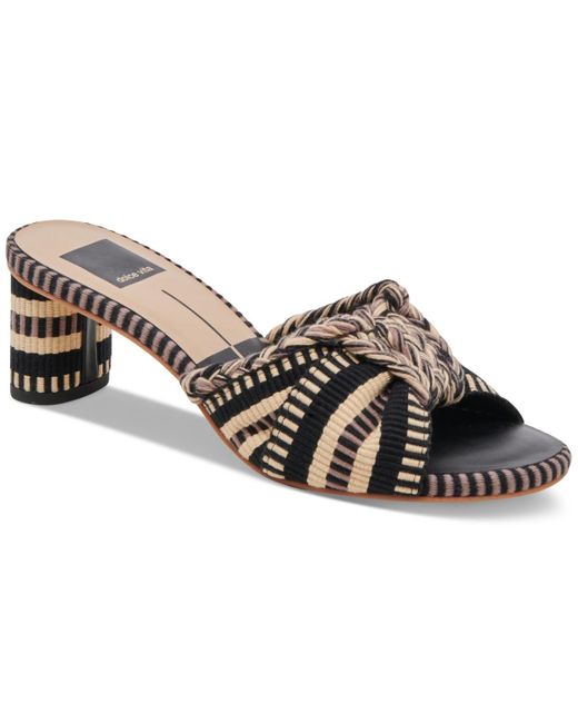 Dolce Vita Brown Dallie Knotted Dress Sandals