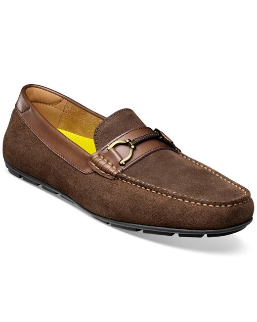 Florsheim 23876 Boys' Bit Drivers - Jasper Jr. - Saddle Tan main image 1