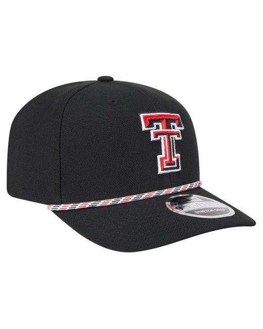 KTZ Blue Texas Tech Red Raiders Gameday Multi-rope 9seventy Stretch-snap Hat for men
