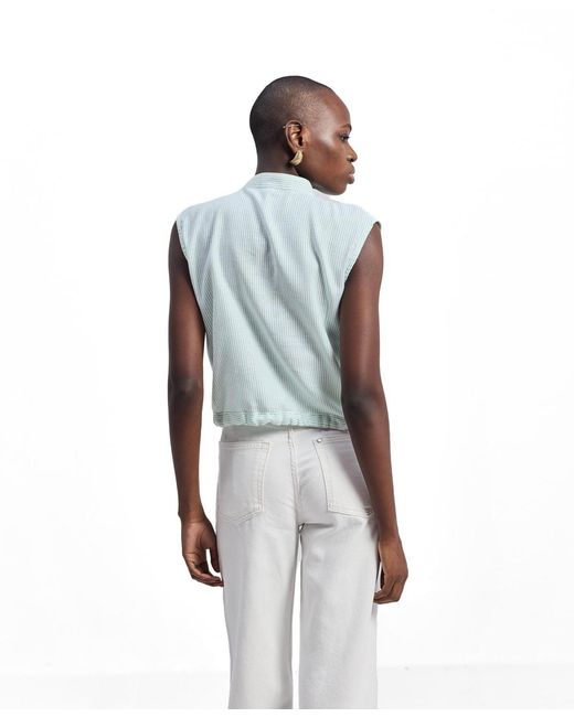 REISTOR Blue Button-down Shirt