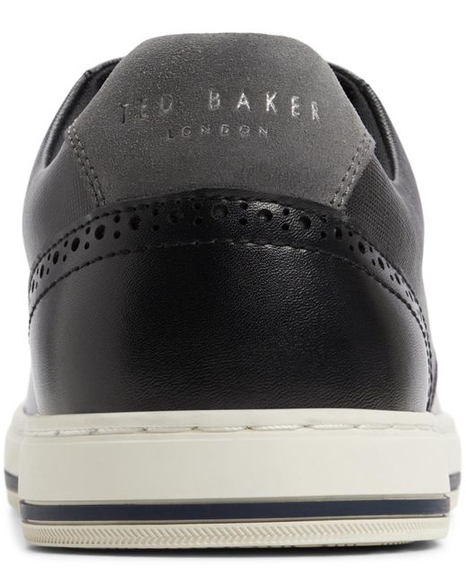 Ted Baker Black Raynes Lace Up Sneaker for men