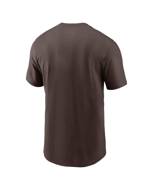 Nike Brown Fernando Tatis Jr. San Diego Padres 2024 Mlb World Tour Seoul Series Player Name Number Event Stack T-shirt for men