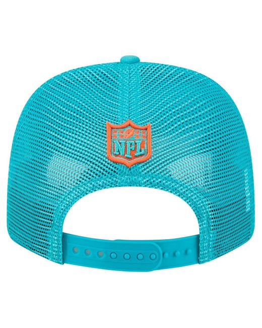 KTZ Blue Miami Dolphins Team Collection 9seventy Stretch-snap Adjustable Hat