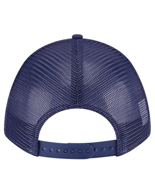 KTZ Blue Cf Montreal Color Pack 9forty M-crown A-frame Adjustable Trucker Hat for men