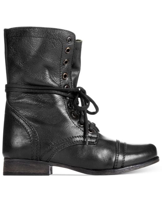 Steve Madden Black Troopa Boots