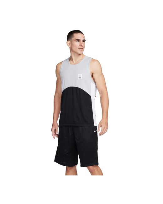 Nike Black Icon Dri-fit Moisture-wicking Basketball Shorts for men