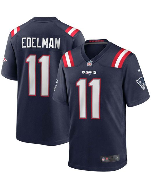 Nike Satin Julian Edelman Navy New 
