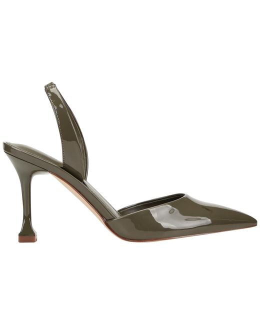 Marc Fisher Metallic Hadya Pointy Toe Stiletto Slingback Pumps