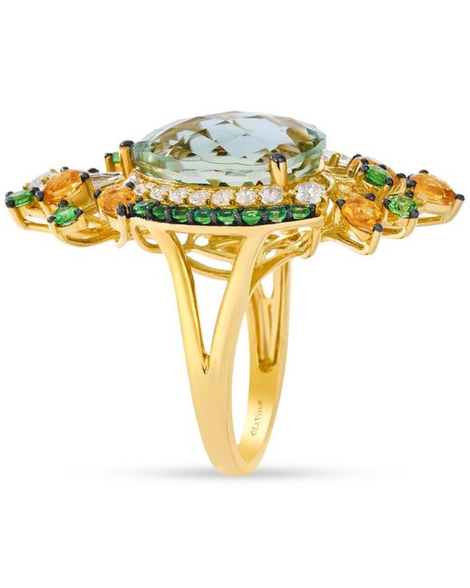 Le Vian White Multi-gemstone Statement Ring (10-3/8 Ct. T.w.