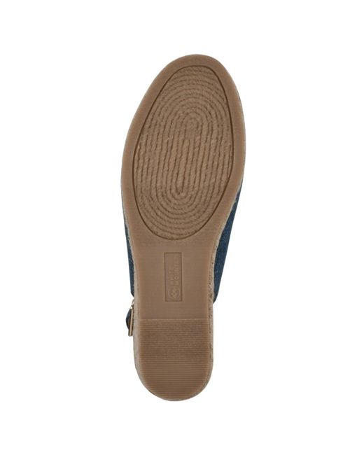 White Mountain Blue Maize Espadrille Wedge Sandals
