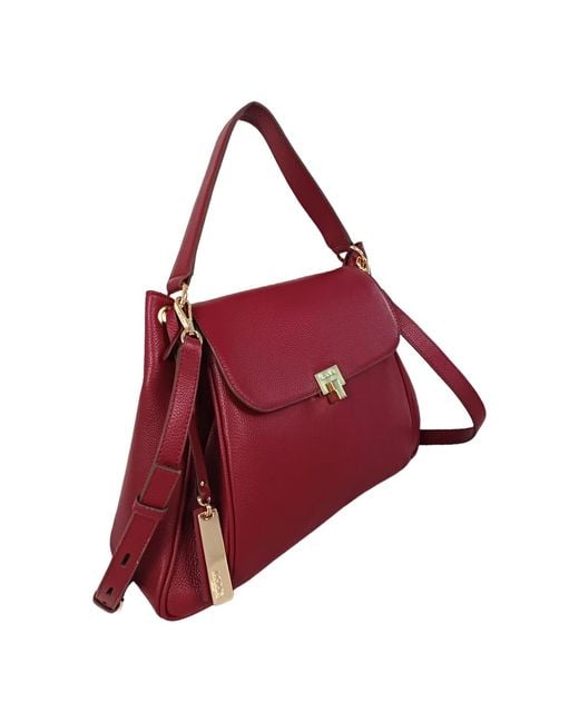 Lodis Red Eclipse Large Shoulder Bag