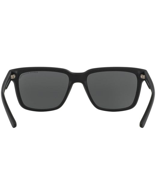 ARMANI EXCHANGE Black Polarized Sunglasses Ax4026s