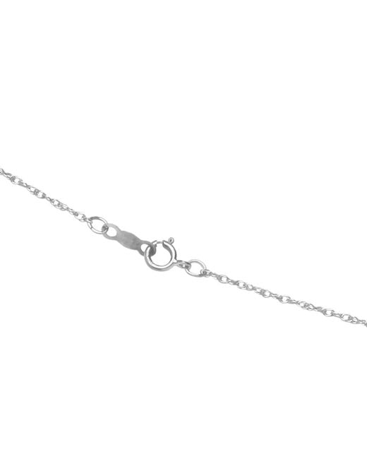 Macy's White Flat Cross Necklace Set