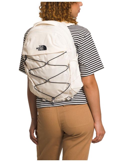 The North Face White Borealis Backpack