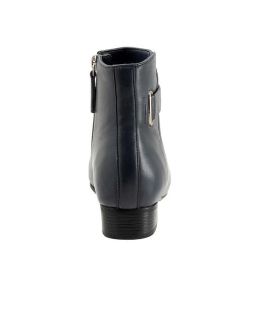Trotters Black Maxwell Boot