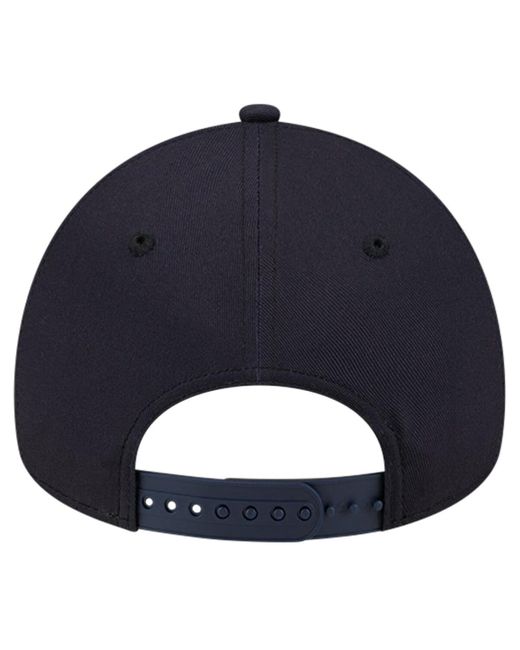 KTZ Blue Boston Red Sox Team Color A-frame 9forty Adjustable Hat for men
