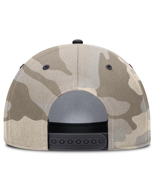 Nike Metallic San Francisco Giants Camo Pack Rise Adjustable Hat for men