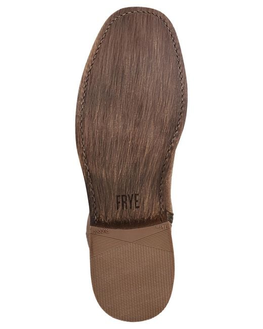 Frye Brown Campus Inside Zipper Boots for men