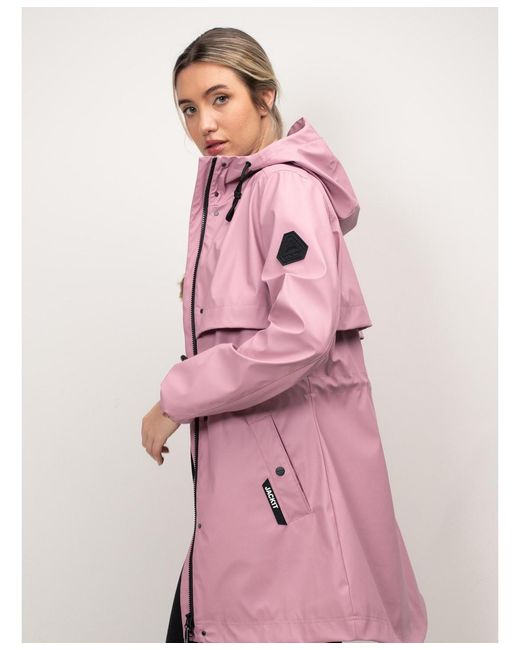 Jacket Pink Aurora Cape Raincoat