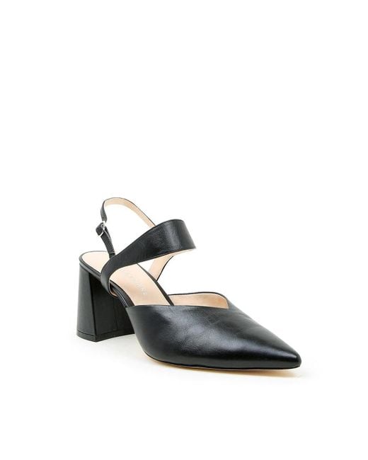 Alterre Black Elsie Customizable V Mules