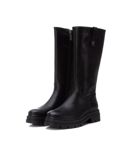 Xti Black Casual Boots By