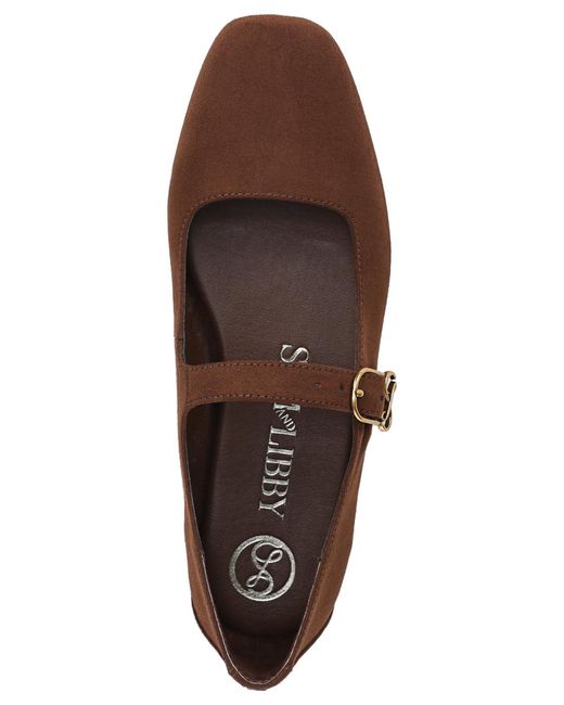 Sam & Libby Brown Fredi Mary Jane Flats