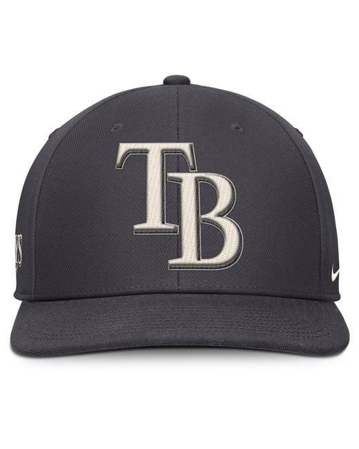Nike Blue Tampa Bay Rays Statement Pro Snapback Hat for men
