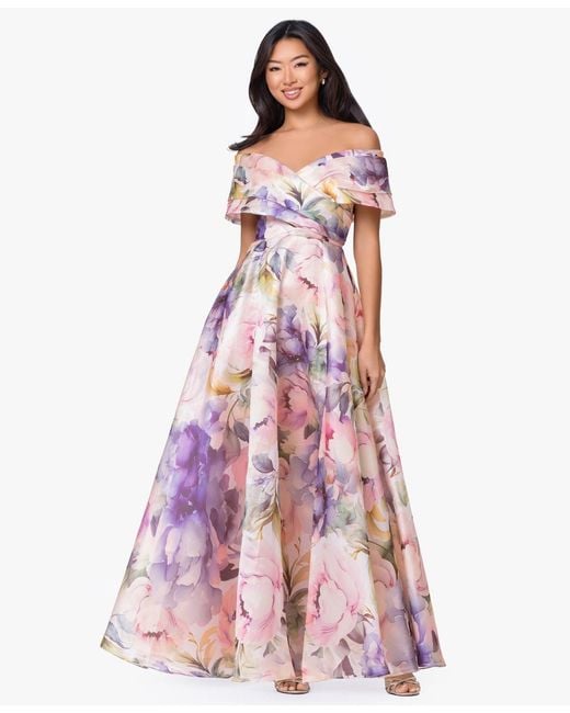 betsy and adam pink dress Gorgeous Betsy & Adam pink ombre dress size 4