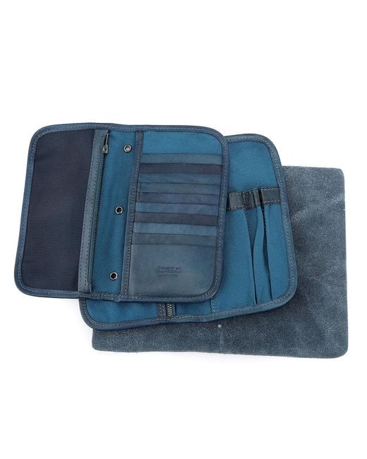 Old Trend Blue Nomad Organizer