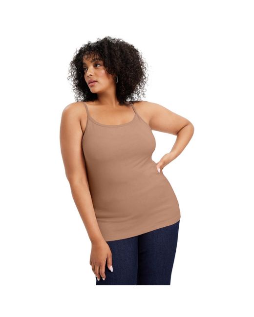June + Vie Blue June + Vie Plus Size June + Vie One+only Bra Cami
