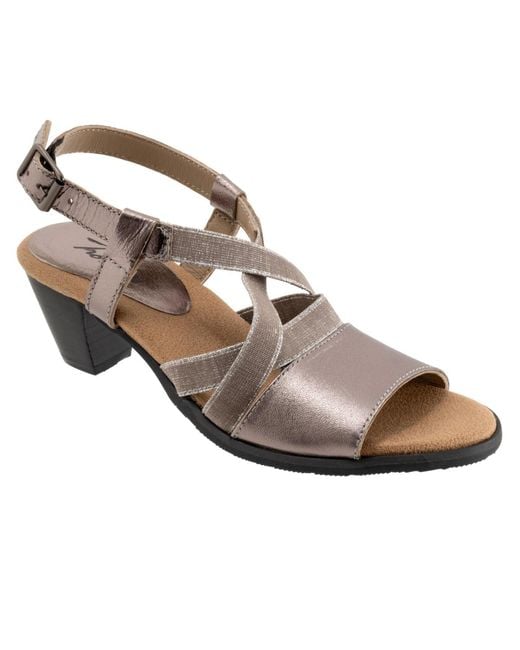 Trotters Metallic Meadow Sandal