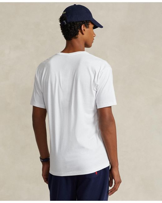 Polo Ralph Lauren White Classic-fit Polo 1992 Jersey T-shirt for men