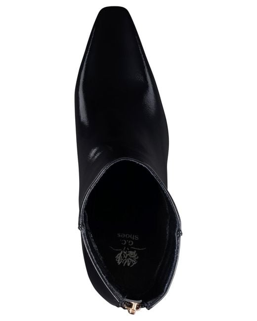 Gc Shoes Black Marcel Pointed Toe Booties
