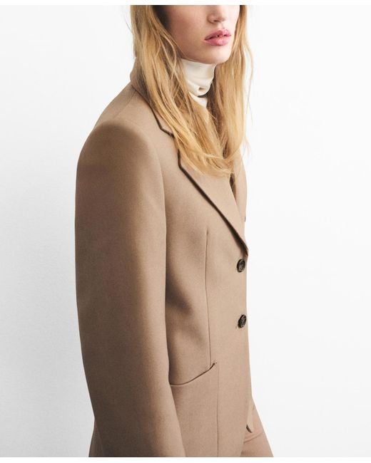 Mango Natural Natalie Blazer