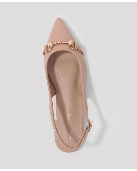 BERNESS Pink Rio02 Slingback Flats