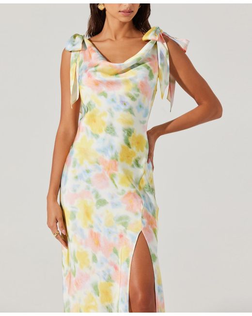 Astr Metallic Allexina Dress