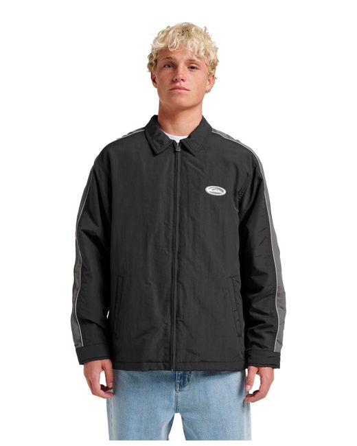 Quiksilver Black Speedway Station Jacket for men