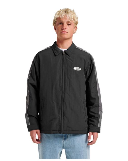 Quiksilver Black Speedway Station Jacket for men